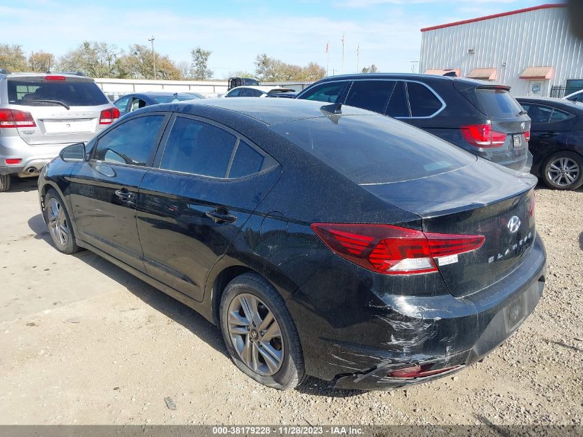 2019 HYUNDAI ELANTRA SEL/VALUE/LIMITED - KMHD84LF3KU773313
