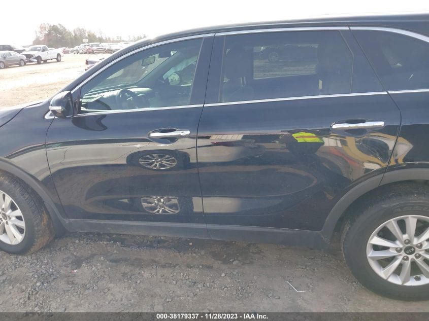 2019 KIA SORENTO L/LX - 5XYPG4A35KG509749