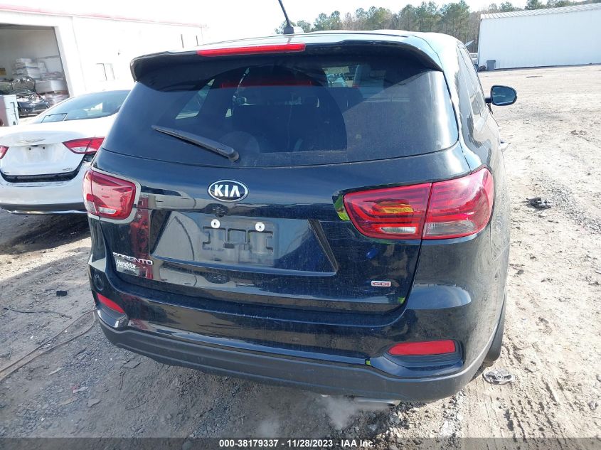 2019 KIA SORENTO L/LX - 5XYPG4A35KG509749