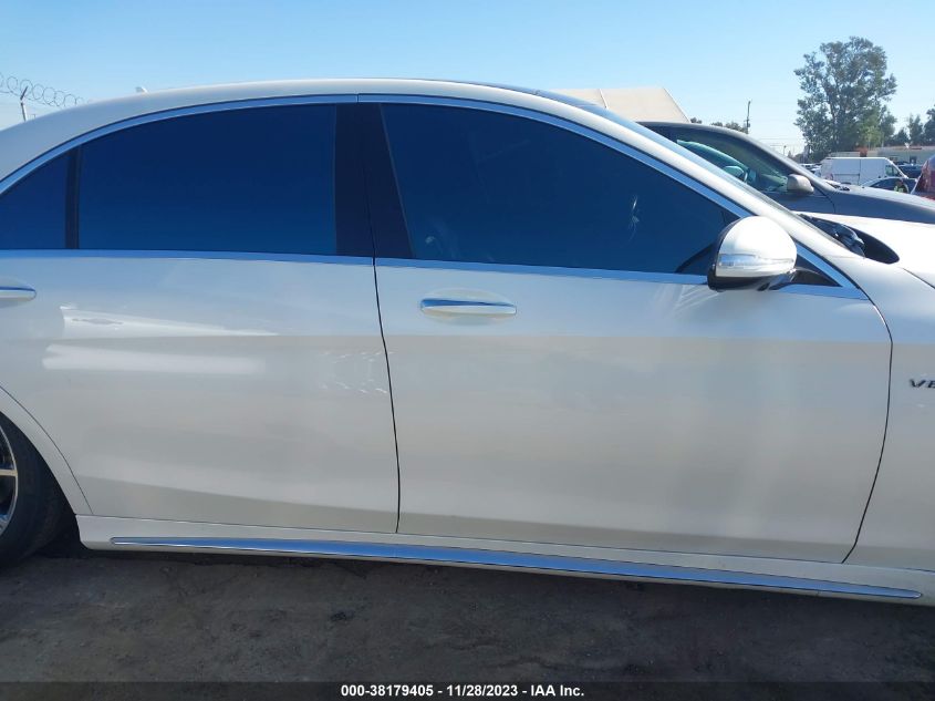 2015 MERCEDES-BENZ S 63 AMG 4MATIC WDDUG7JB0FA187755