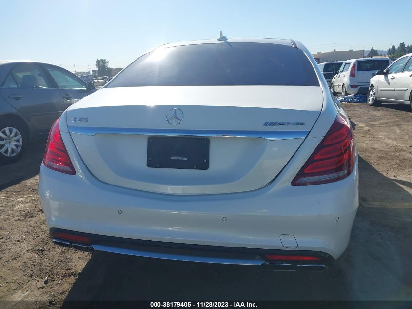 2015 MERCEDES-BENZ S 63 AMG 4MATIC WDDUG7JB0FA187755