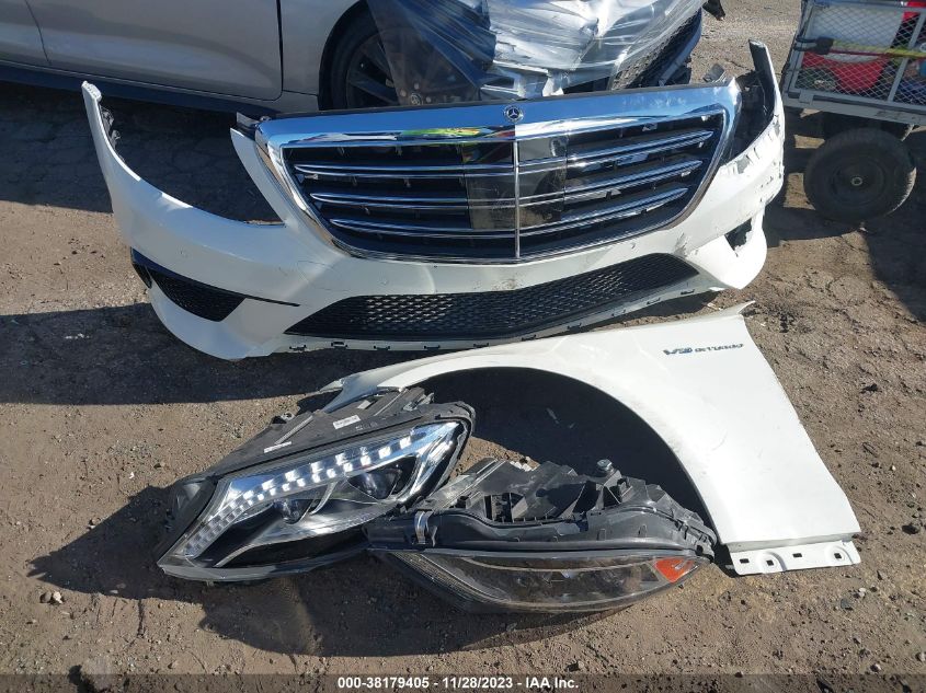 2015 MERCEDES-BENZ S 63 AMG 4MATIC WDDUG7JB0FA187755