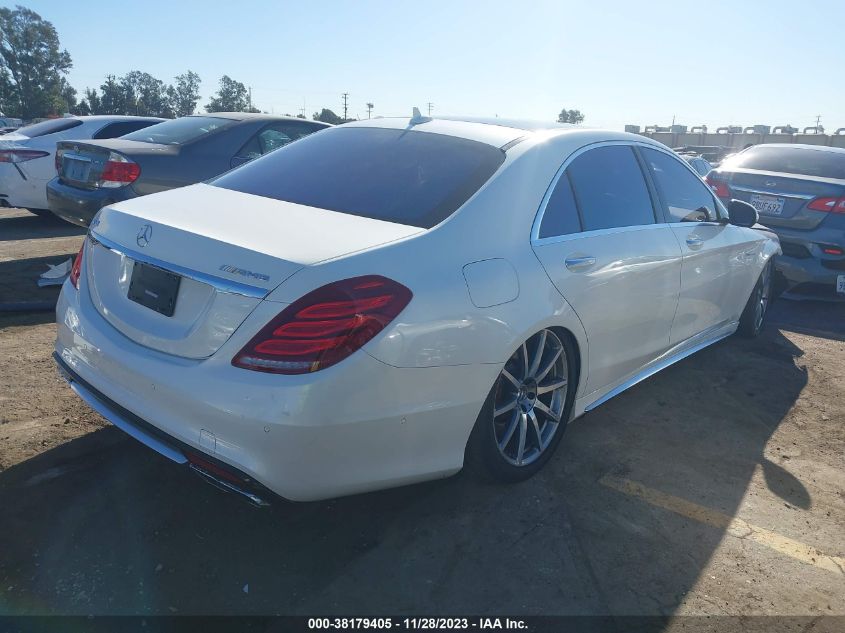 2015 MERCEDES-BENZ S 63 AMG 4MATIC WDDUG7JB0FA187755