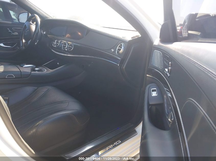 2015 MERCEDES-BENZ S 63 AMG 4MATIC WDDUG7JB0FA187755