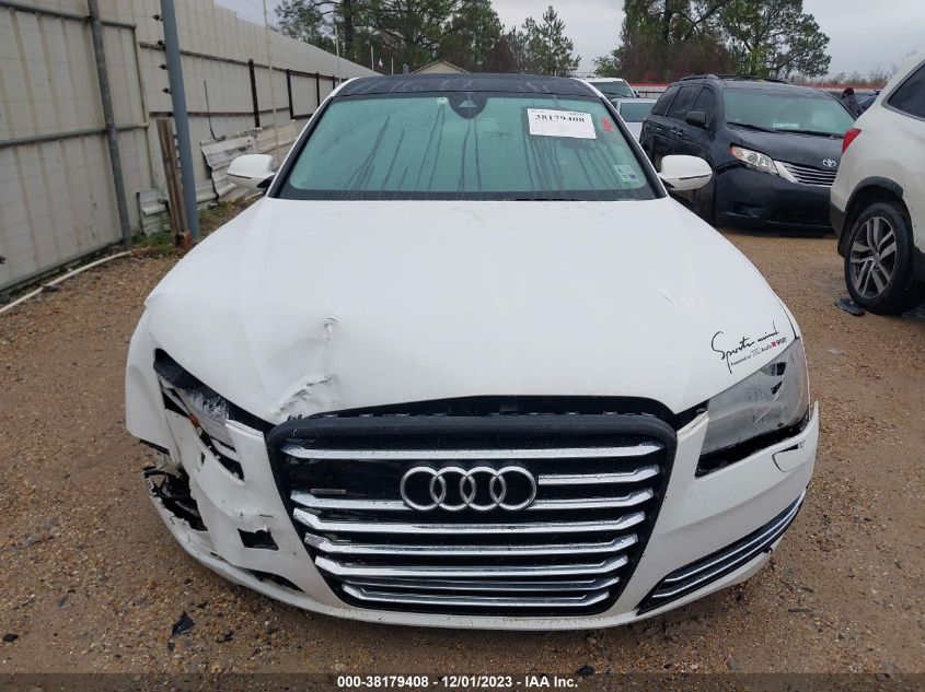 2013 AUDI A8 QUATTRO - WAUA2AFD5DN007255