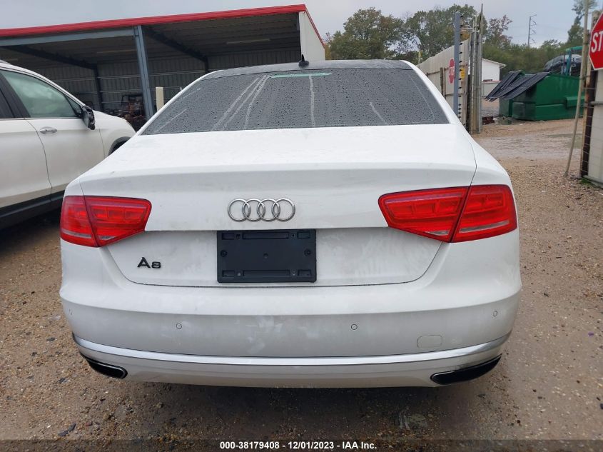 2013 AUDI A8 QUATTRO - WAUA2AFD5DN007255