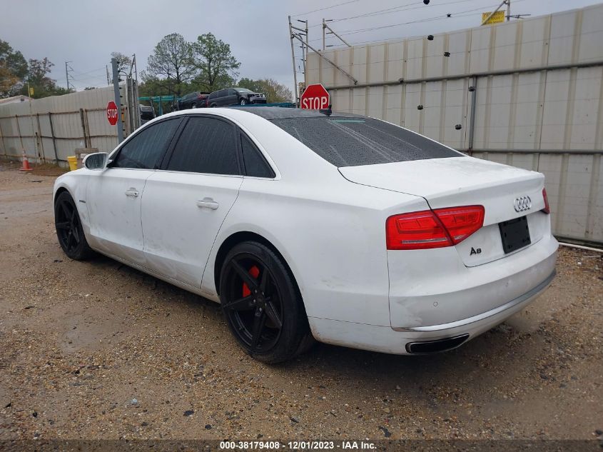 2013 AUDI A8 QUATTRO - WAUA2AFD5DN007255