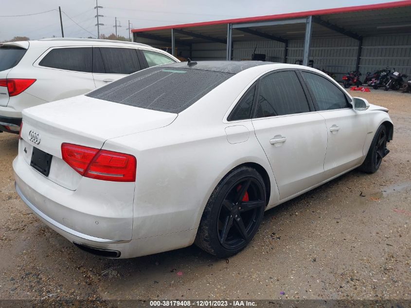 2013 AUDI A8 QUATTRO - WAUA2AFD5DN007255