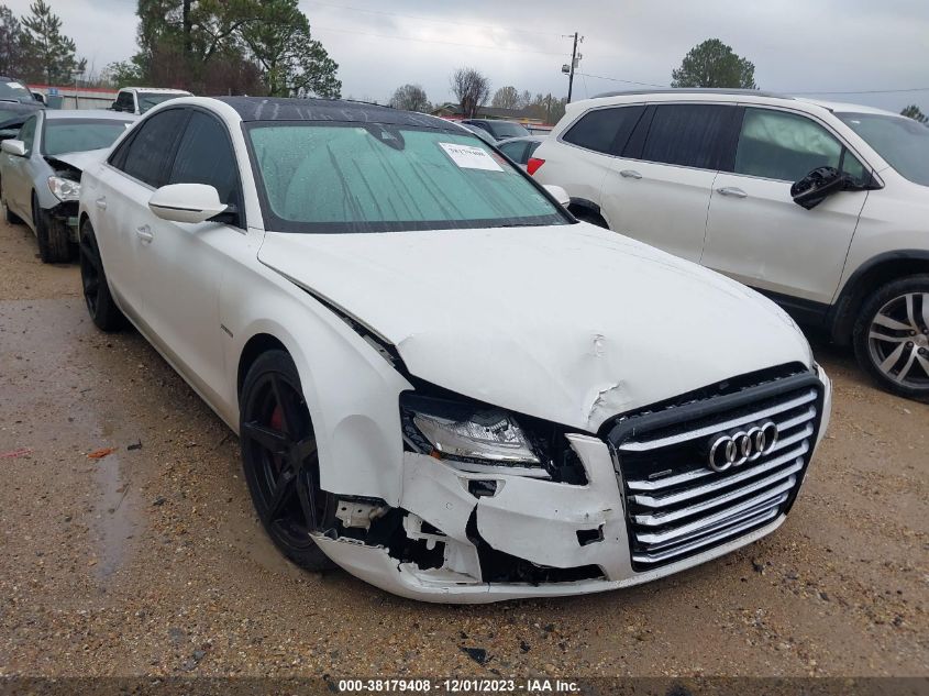 2013 AUDI A8 QUATTRO - WAUA2AFD5DN007255