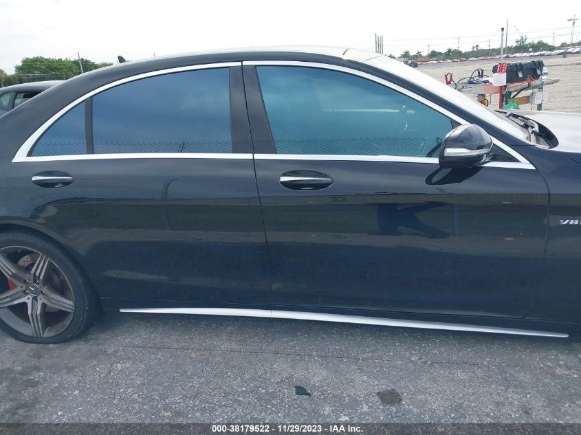 2015 MERCEDES-BENZ S 63 AMG 4MATIC WDDUG7JBXFA178481