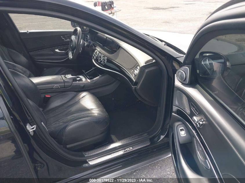 2015 MERCEDES-BENZ S 63 AMG 4MATIC WDDUG7JBXFA178481