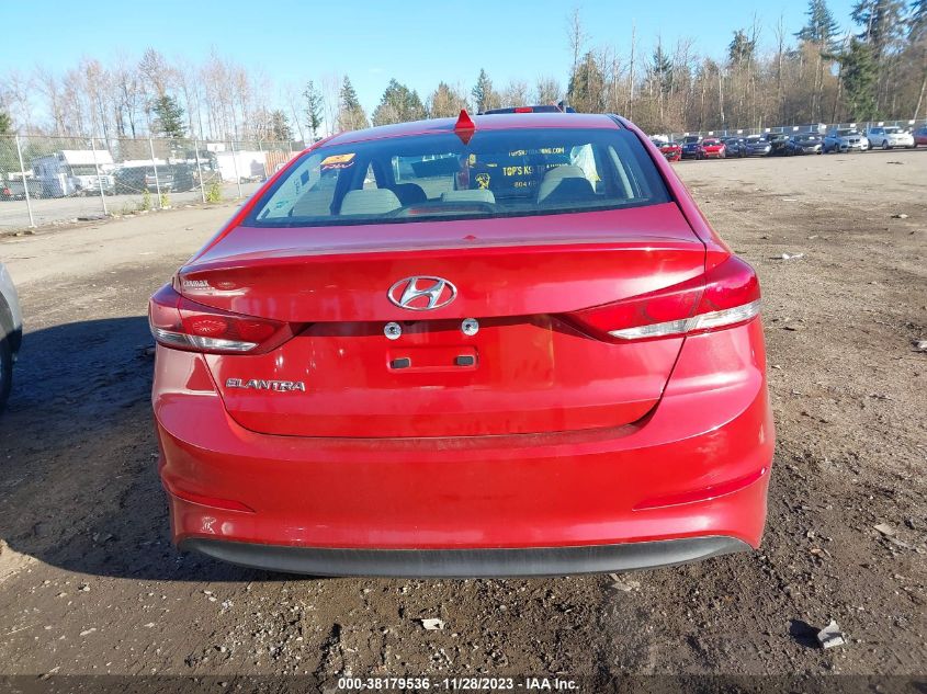 2018 HYUNDAI ELANTRA SEL - 5NPD84LF2JH305621