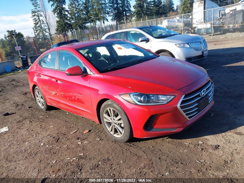 2018 HYUNDAI ELANTRA SEL - 5NPD84LF2JH305621