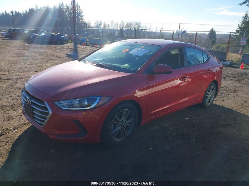 2018 HYUNDAI ELANTRA SEL - 5NPD84LF2JH305621