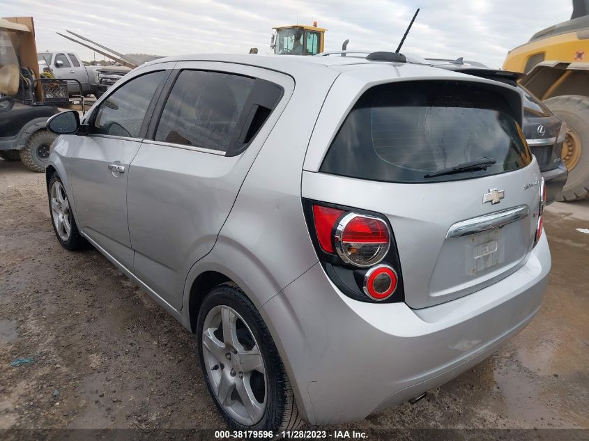 2015 CHEVROLET SONIC LTZ AUTO - 1G1JE6SB6F4111931
