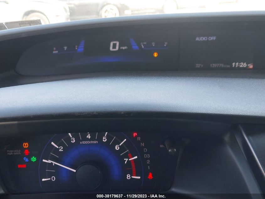 2013 HONDA CIVIC EX-L - 19XFB2F92DE200283