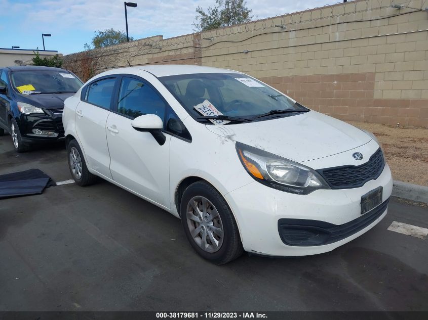 2013 KIA RIO LX - KNADM4A37D6285995