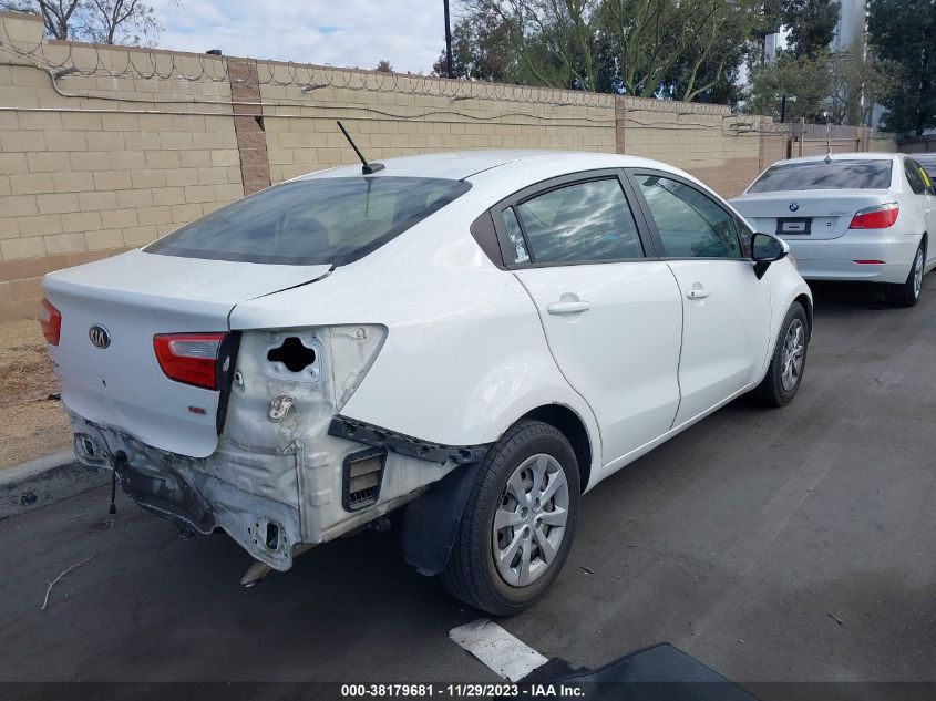 2013 KIA RIO LX - KNADM4A37D6285995