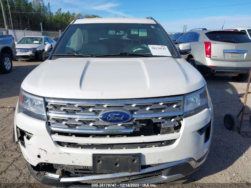 2018 FORD EXPLORER LIMITED - 1FM5K7F88JGB75123