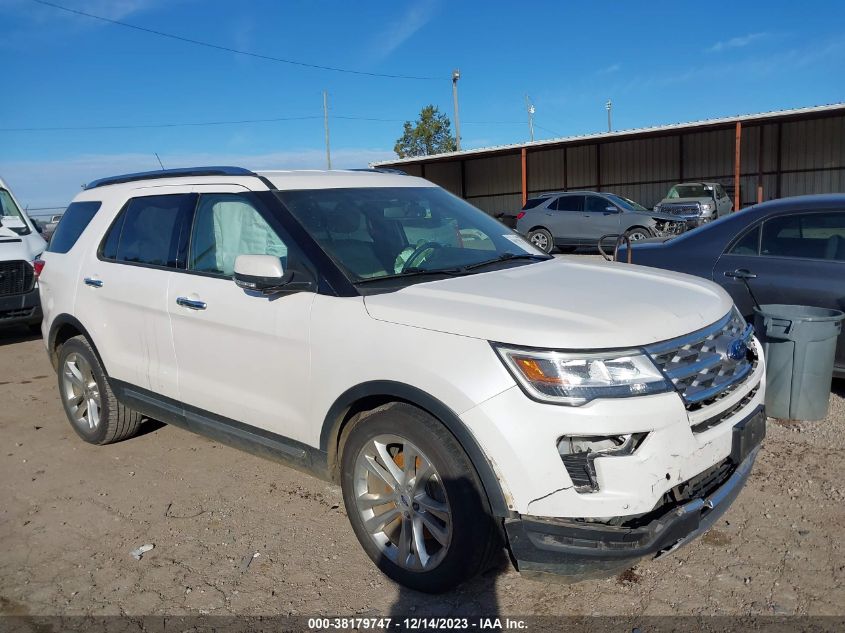 2018 FORD EXPLORER LIMITED - 1FM5K7F88JGB75123