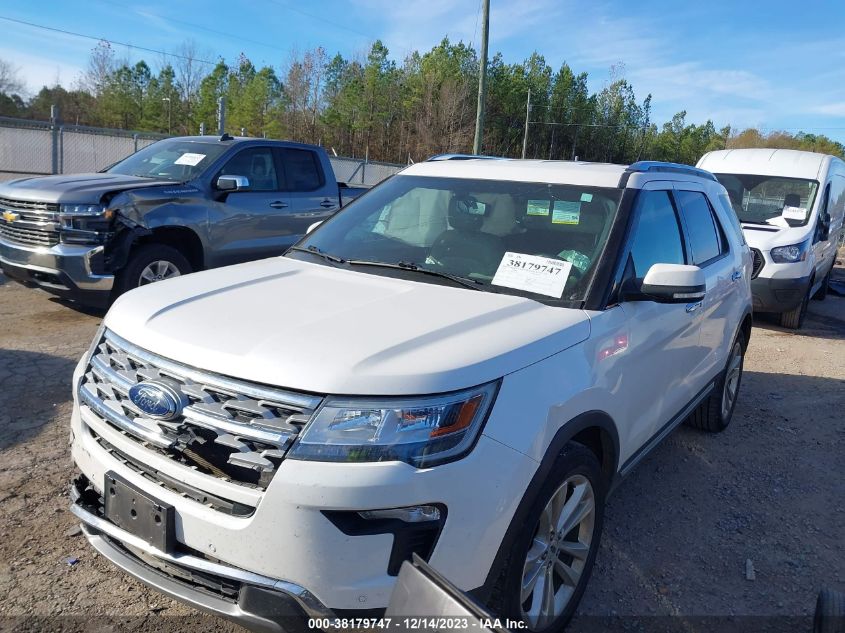 2018 FORD EXPLORER LIMITED - 1FM5K7F88JGB75123