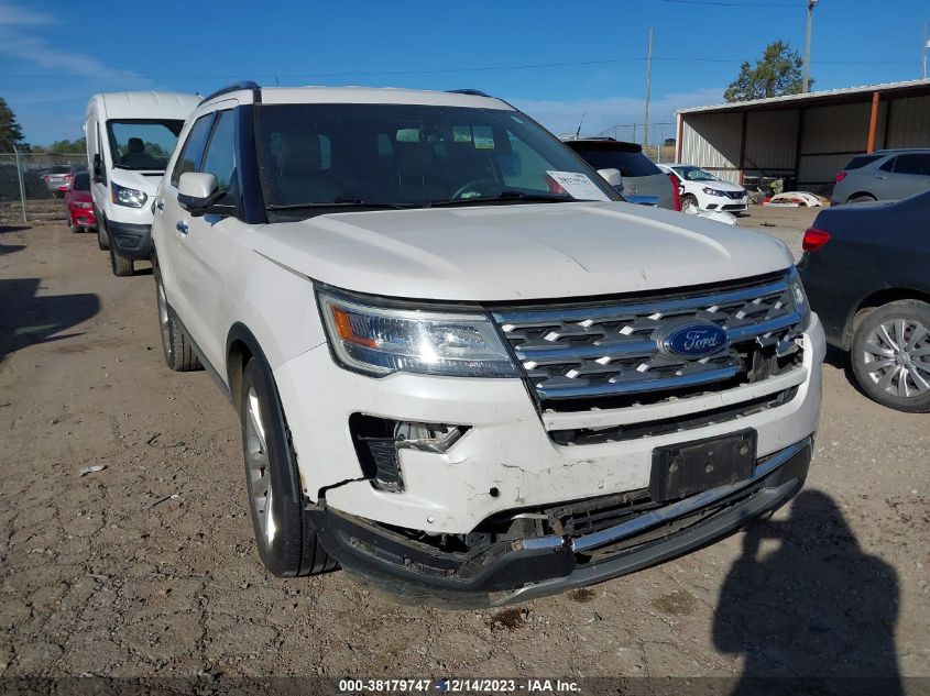 2018 FORD EXPLORER LIMITED - 1FM5K7F88JGB75123