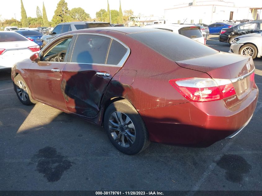 2014 HONDA ACCORD LX - 1HGCR2F32EA042737