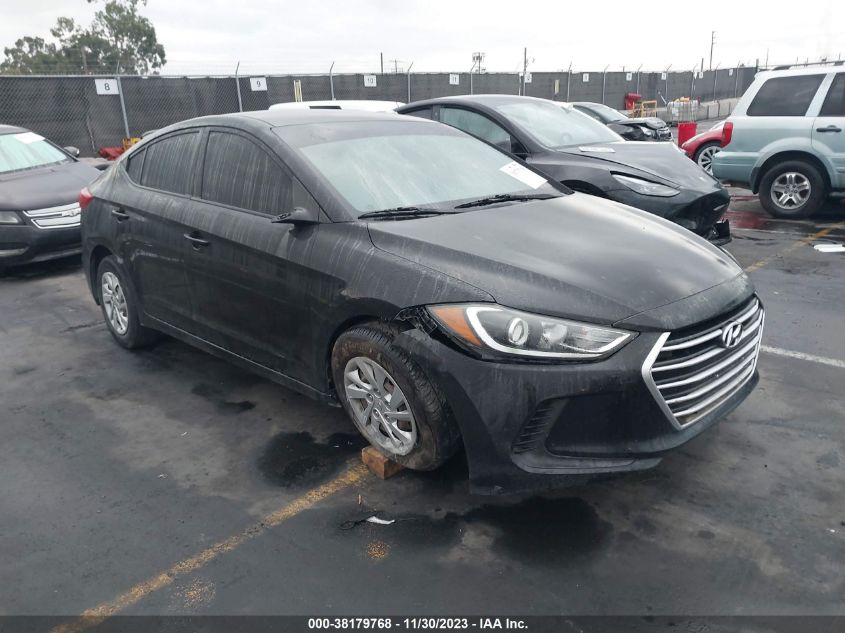 2017 HYUNDAI ELANTRA SE - 5NPD74LF1HH090617