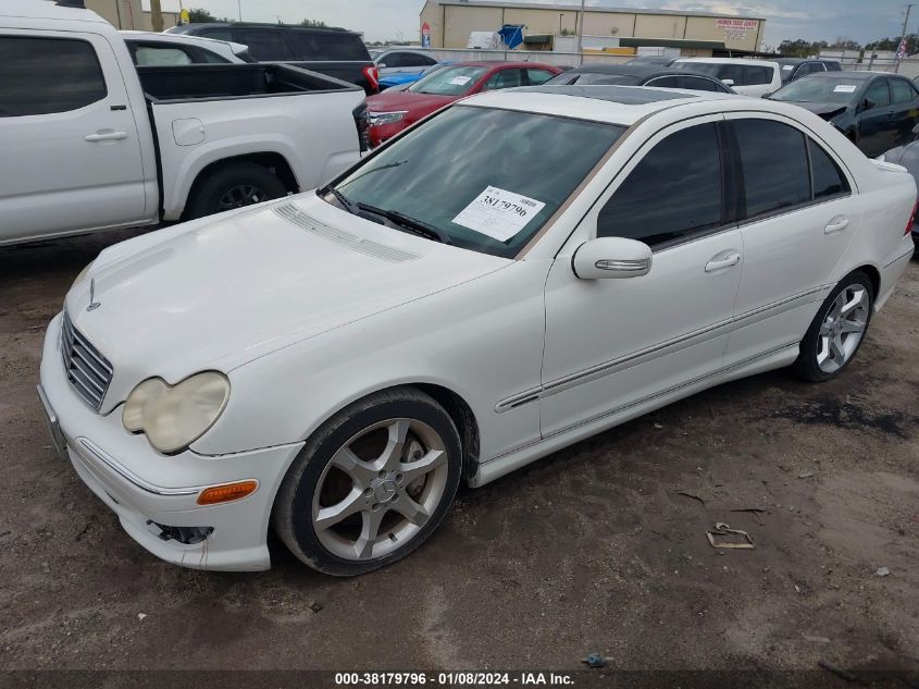 WDBRF52H87F875418 | 2007 MERCEDES-BENZ C-CLASS