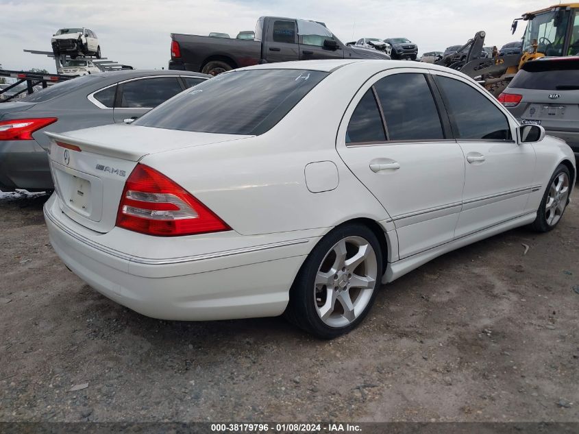 WDBRF52H87F875418 | 2007 MERCEDES-BENZ C-CLASS