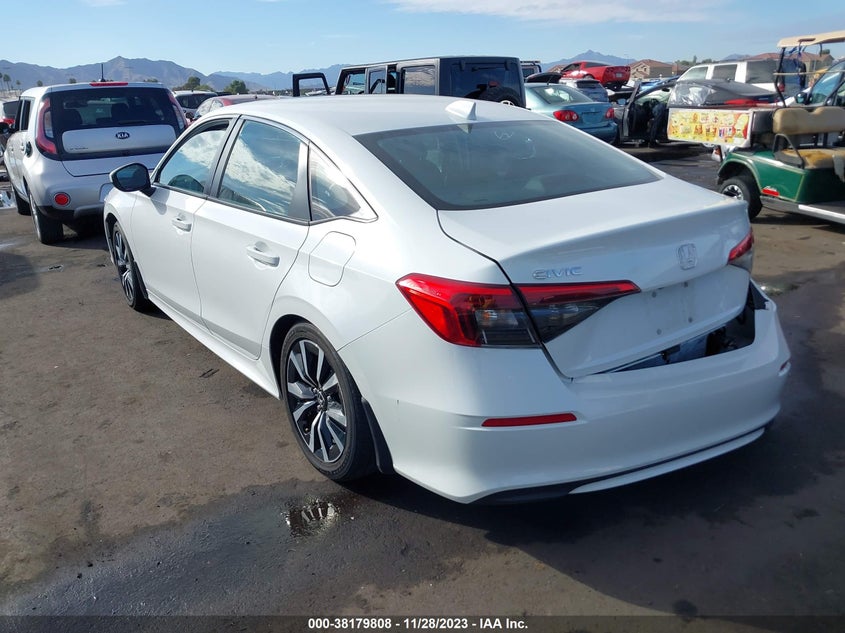 VIN 2HGFE1F79NH312408 2022 HONDA CIVIC EX