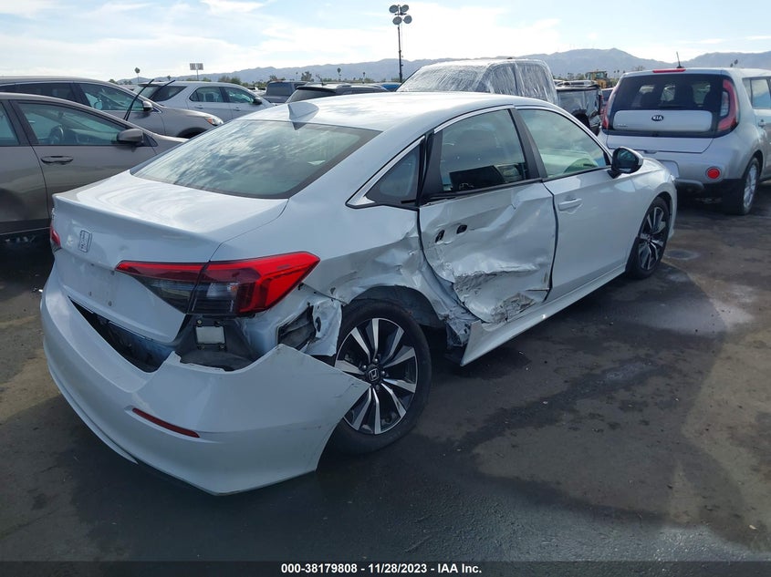 VIN 2HGFE1F79NH312408 2022 HONDA CIVIC EX