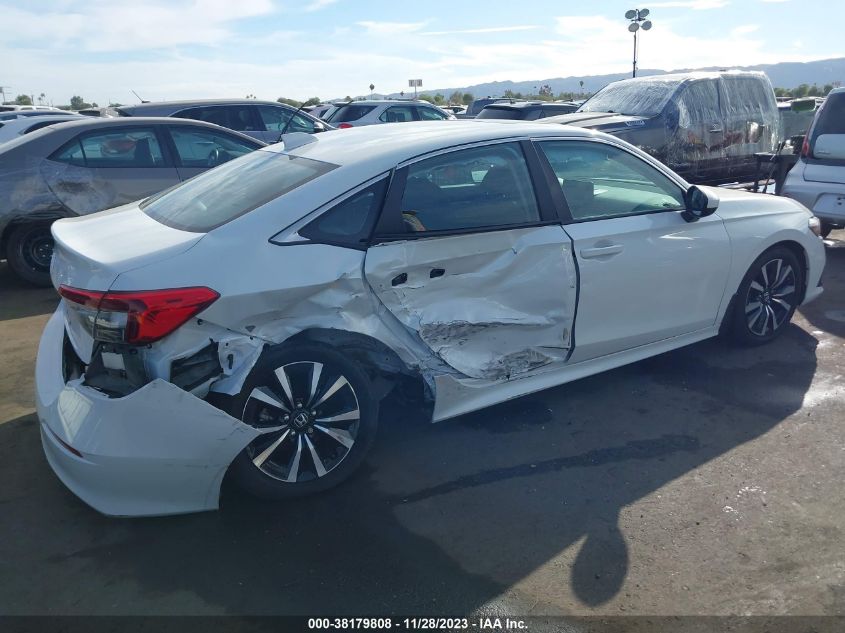 VIN 2HGFE1F79NH312408 2022 HONDA CIVIC EX