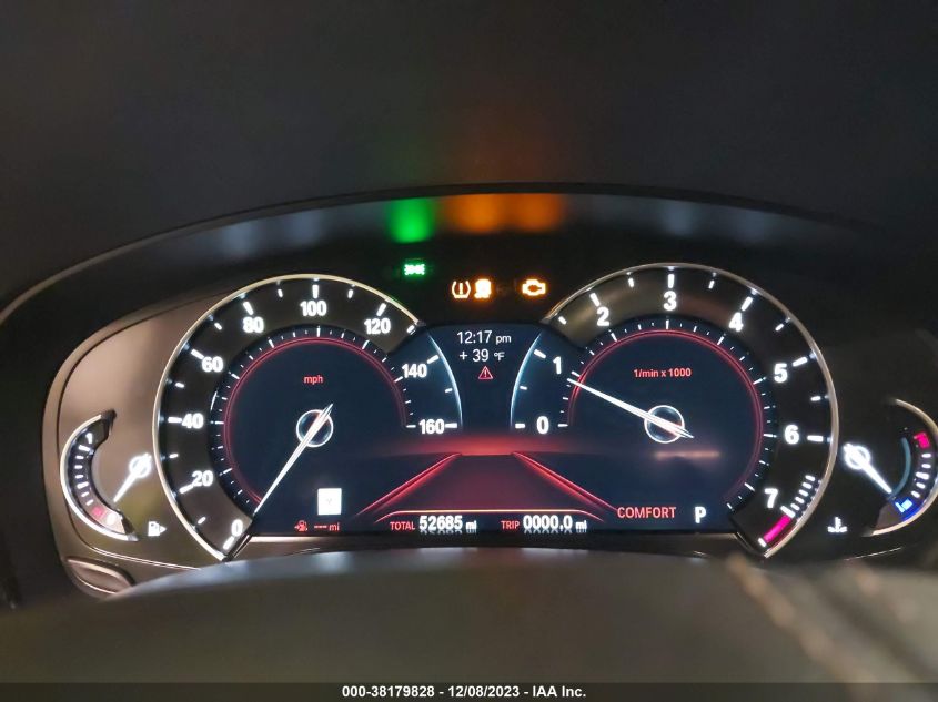 2019 BMW 530I XDRIVE - WBAJA7C56KWC77785