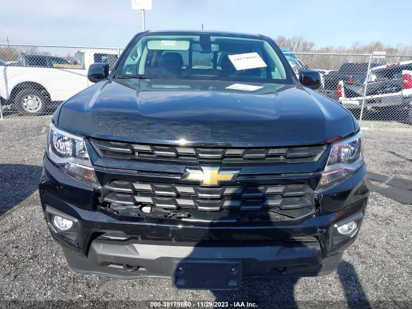 2022 CHEVROLET COLORADO LT - 1GCGTCEN1N1307626
