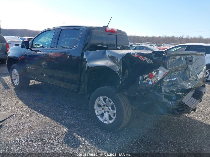 2022 CHEVROLET COLORADO LT - 1GCGTCEN1N1307626