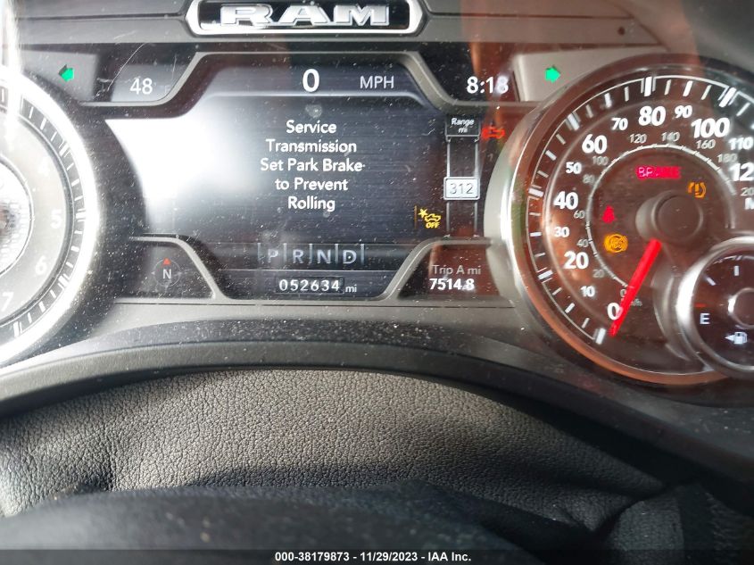 2021 RAM 1500 LARAMIE - 1C6RREJT4MN532810