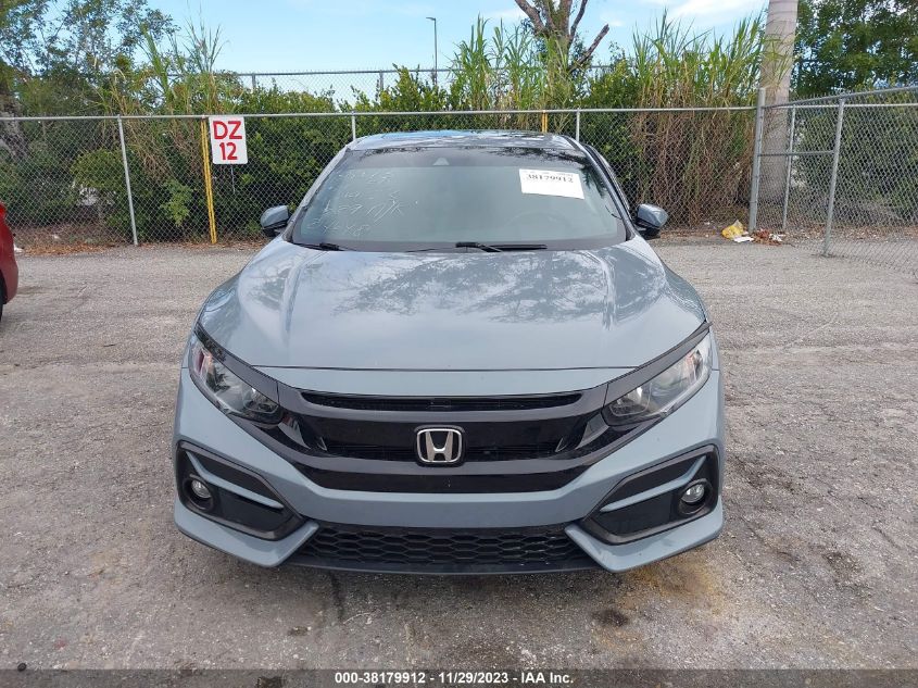 2021 HONDA CIVIC EX - SHHFK7H68MU214648