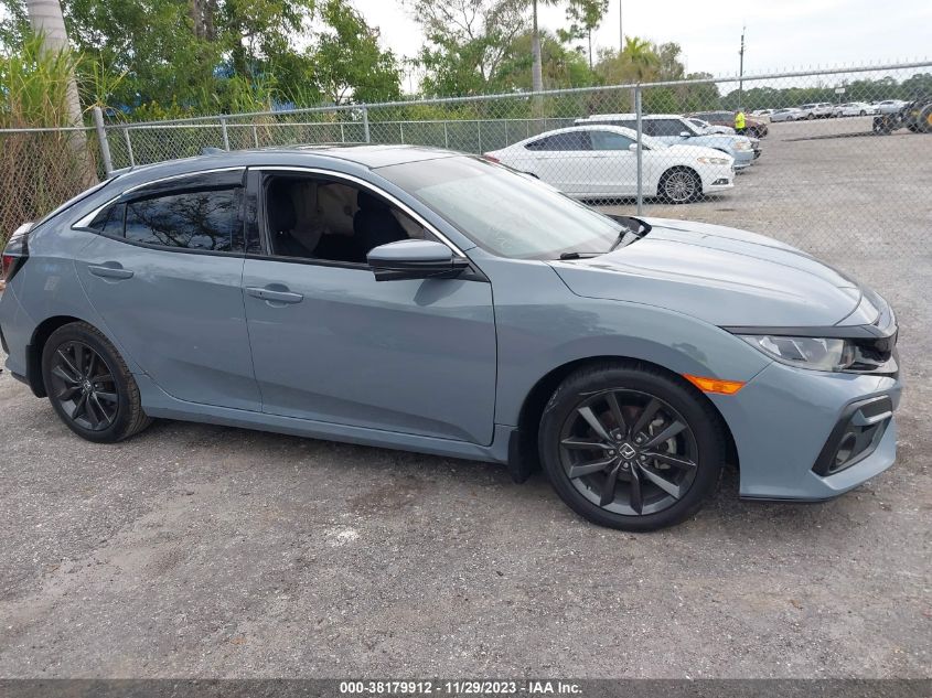 2021 HONDA CIVIC EX - SHHFK7H68MU214648