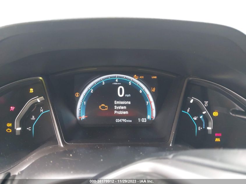 2021 HONDA CIVIC EX - SHHFK7H68MU214648