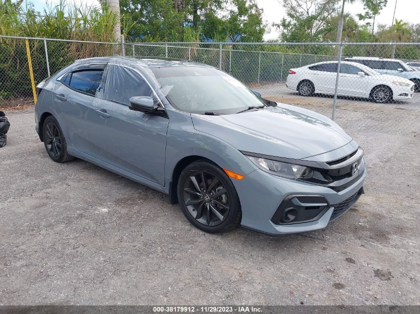 2021 HONDA CIVIC EX - SHHFK7H68MU214648