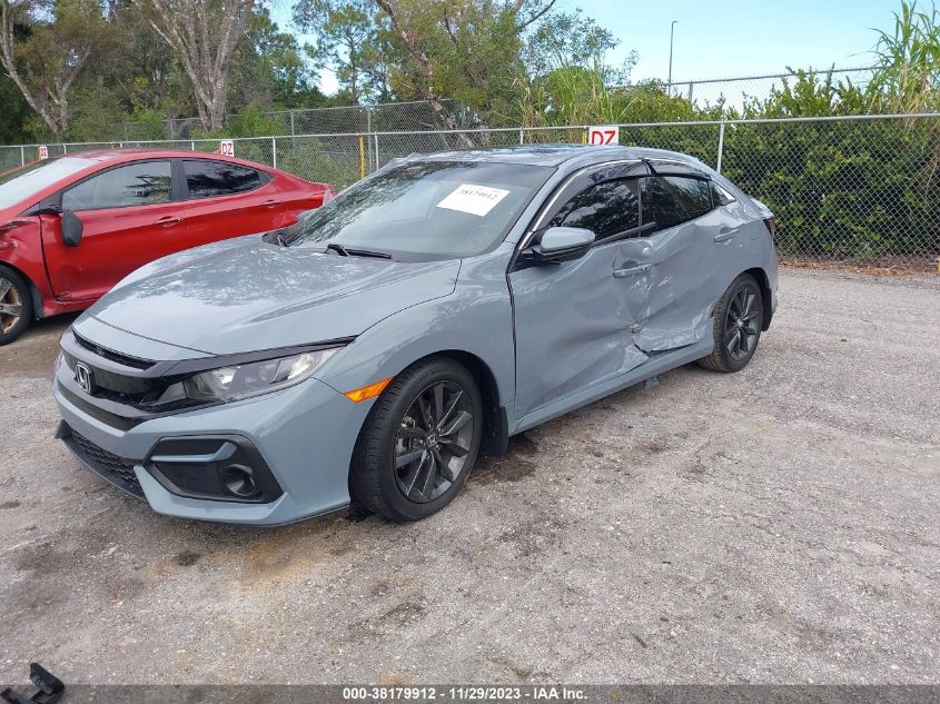 2021 HONDA CIVIC EX - SHHFK7H68MU214648