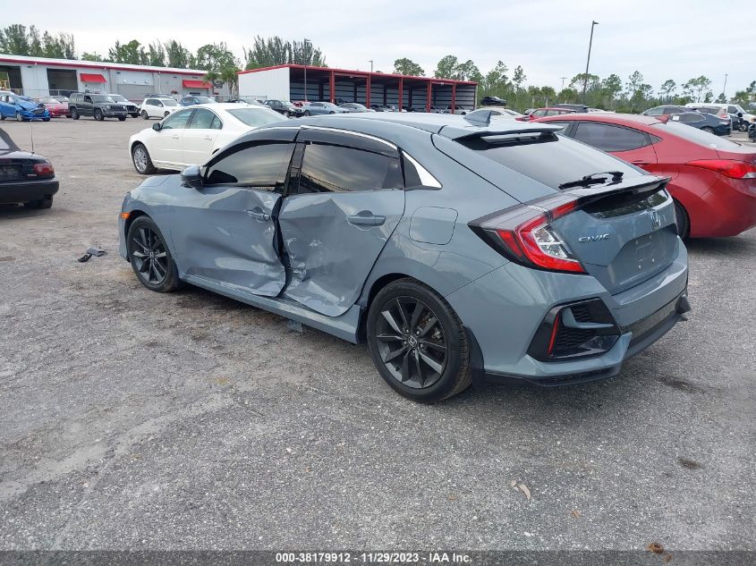 2021 HONDA CIVIC EX - SHHFK7H68MU214648