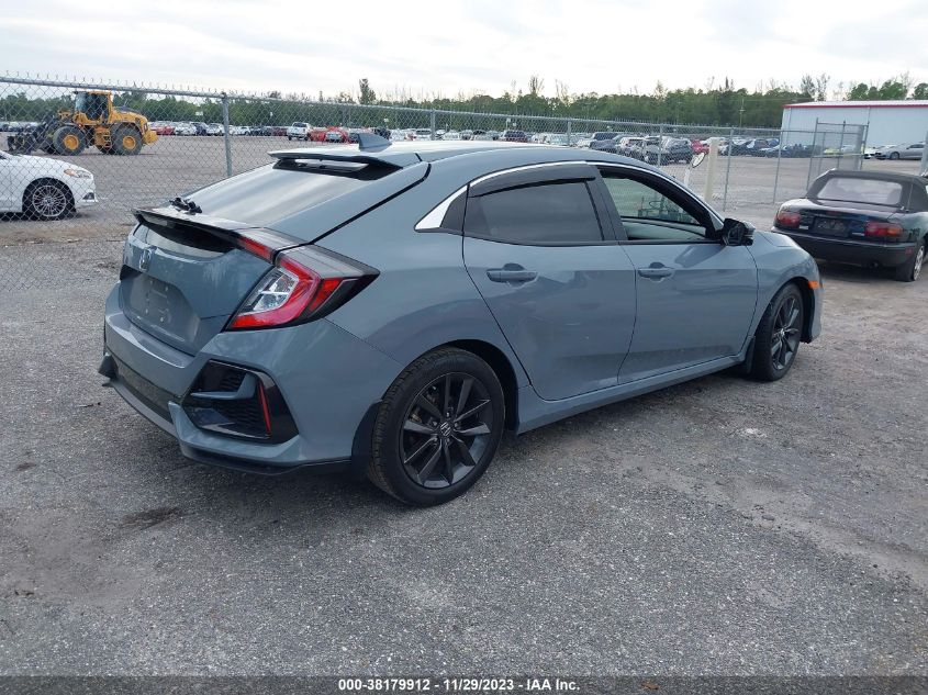 2021 HONDA CIVIC EX - SHHFK7H68MU214648