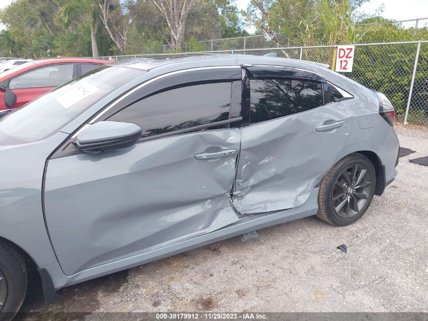 2021 HONDA CIVIC EX - SHHFK7H68MU214648