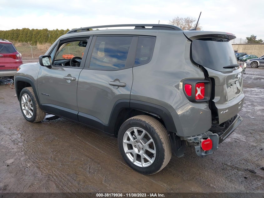 VIN ZACNJDB11NPN86013 2022 JEEP RENEGADE LATITUDE 4X4