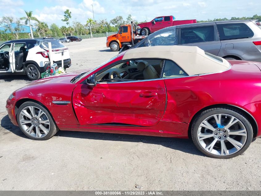 2014 JAGUAR XK SAJWA4GB9ELB52990
