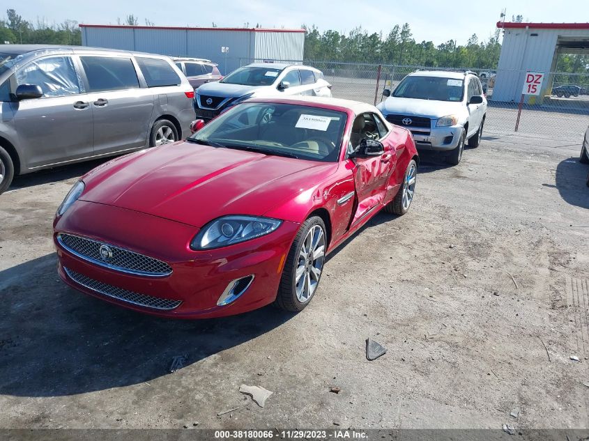 2014 JAGUAR XK SAJWA4GB9ELB52990