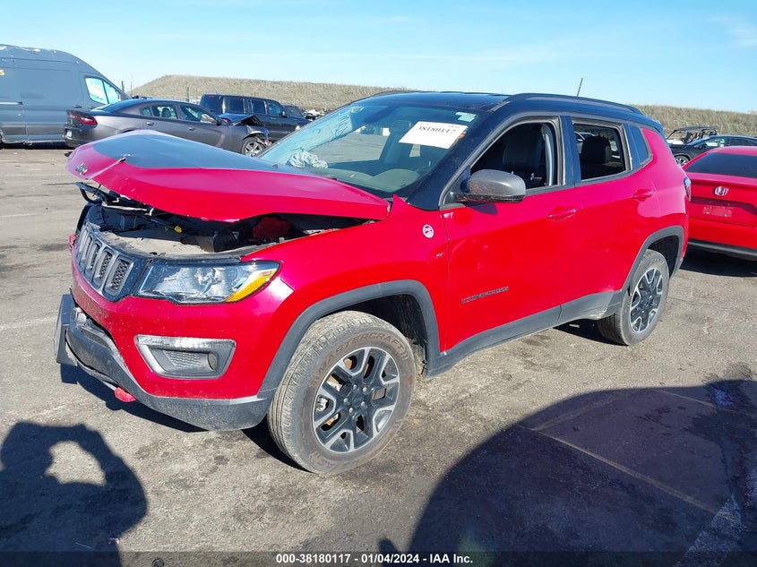 VIN 3C4NJDDB2LT136904 2020 JEEP COMPASS TRAILHAWK