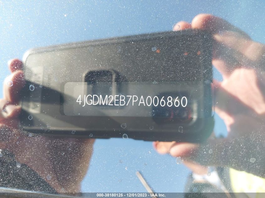 2023 MERCEDES-BENZ EQS 450 SUV 4MATIC - 4JGDM2EB7PA006860